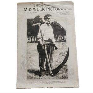 THE NEW YORK TIMES Mid-Week Pictorial Antique Vol. 1, No. 48‎ August 5, 1915